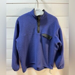 KANUK – Blue Fleece Pullover – Size 5 (L) unisex Vintage